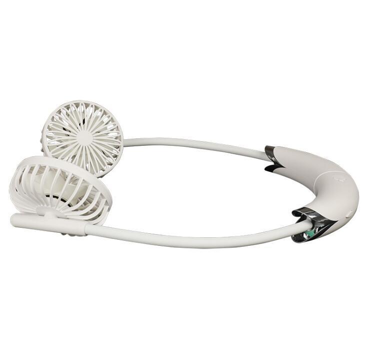 Removable hanging neck fan