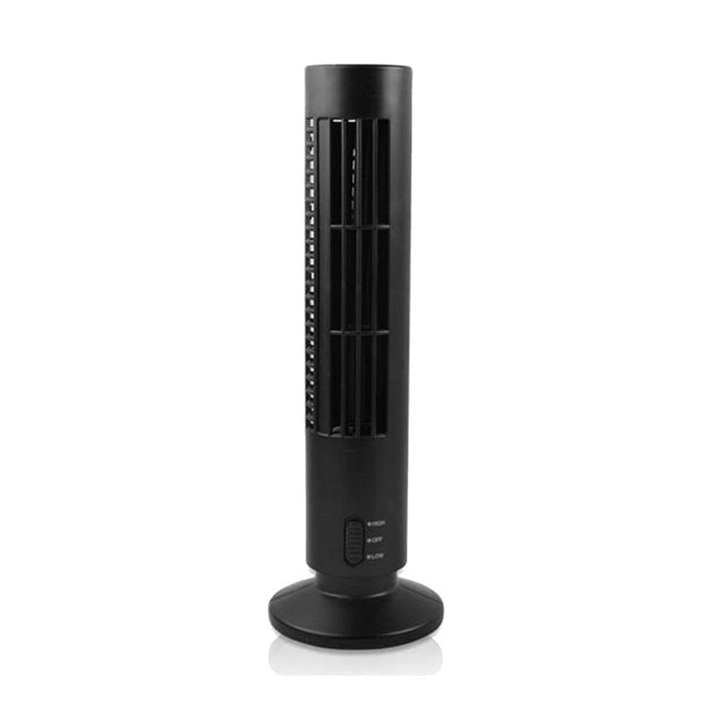 Bladeless USB Vertical Tower Mini Fan