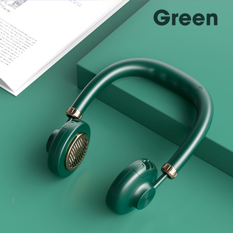 Bladeless Portable USB Rechargeable Neck Fan