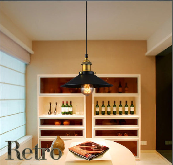 American Country LED Iron Chandelier Light