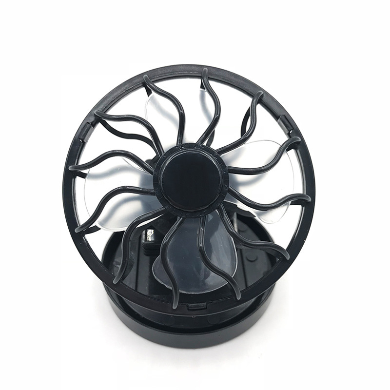 Clip-On Solar-Powered Portable Cooling Fan